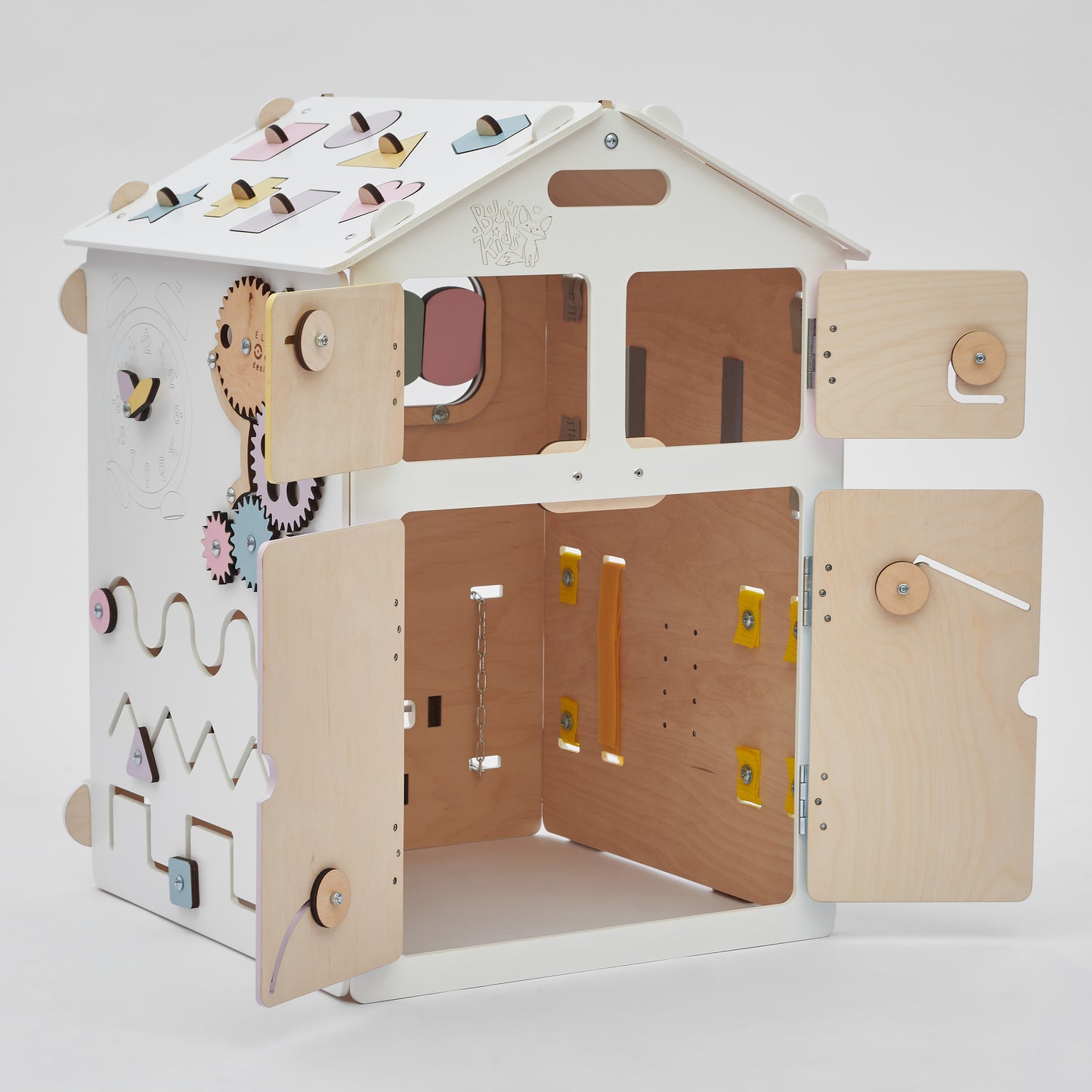 Maisonnette d'activité blanche BUSYKIDS