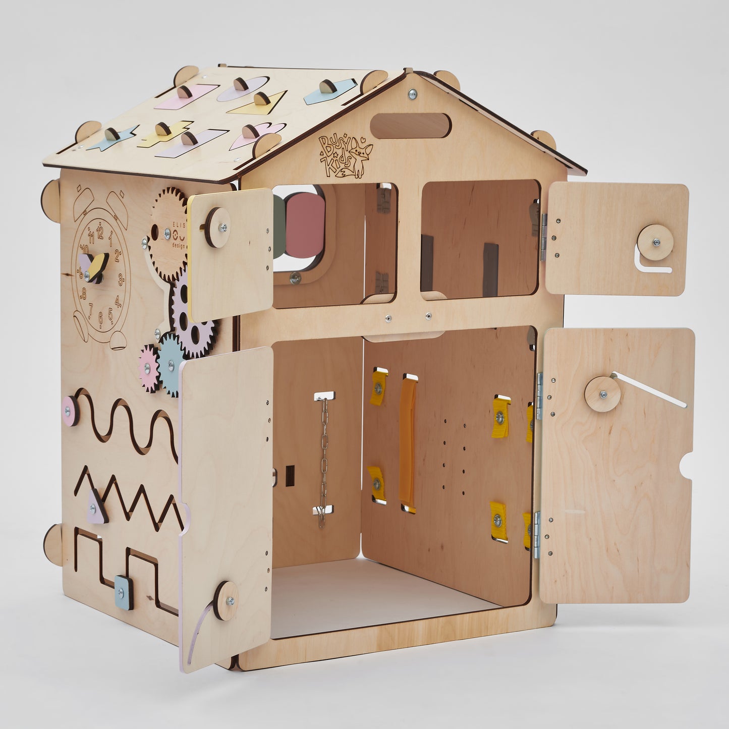 Maisonnette d'activité bois BUSYKIDS