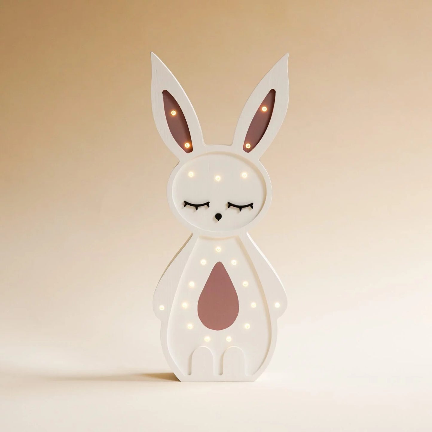 Lampe lapin en bois ROOMGAGA