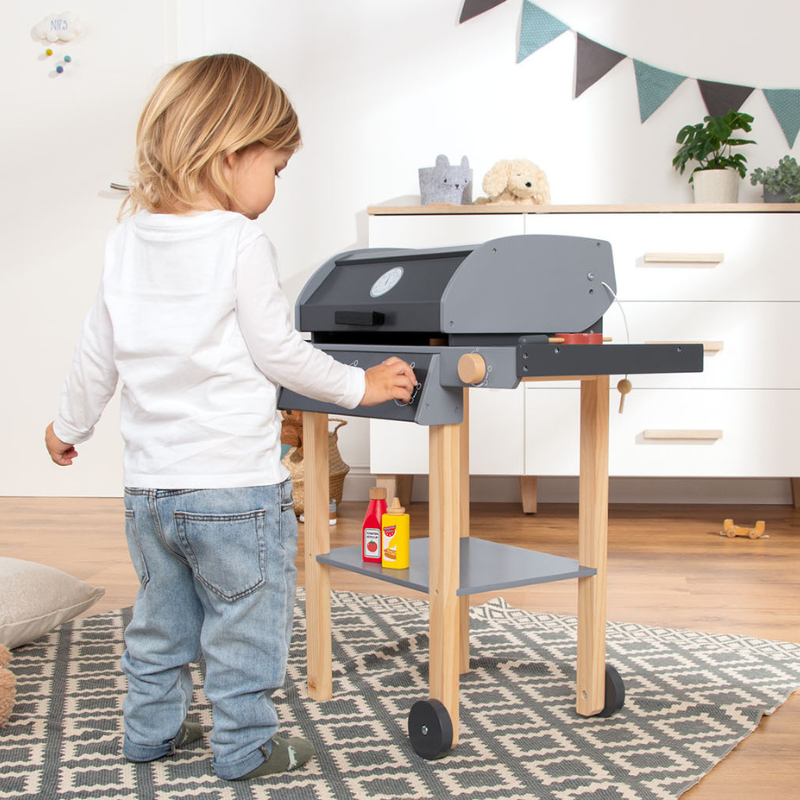 Barbecue pour enfants en bois