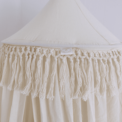 Ciel de lit boho franges COTTON SWEET