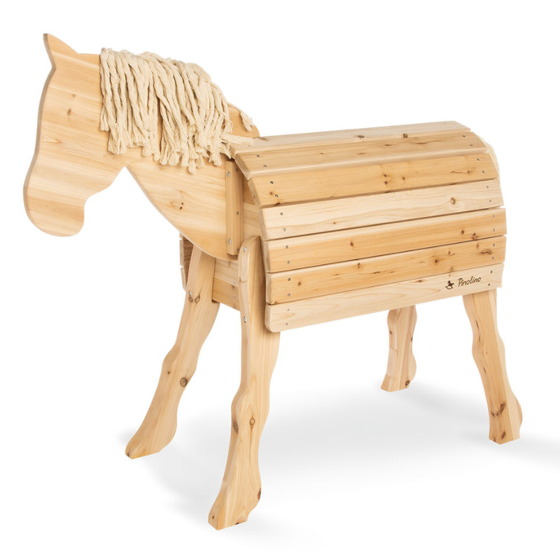 Cheval en bois "Niels"