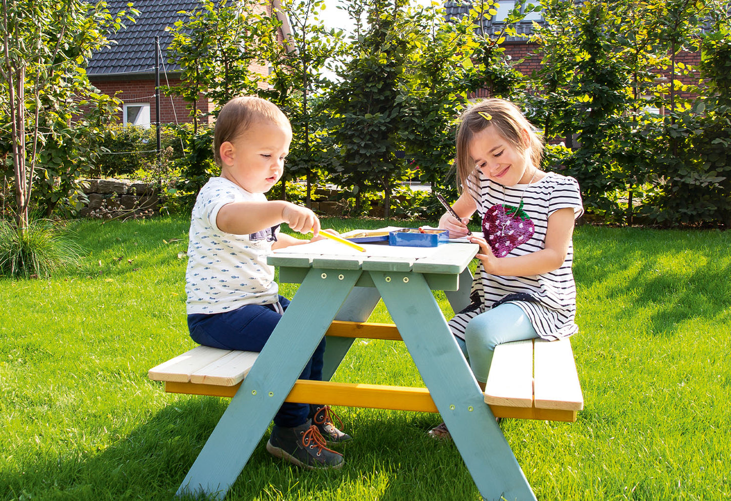 Table de pique-nique en bois "Nicki"