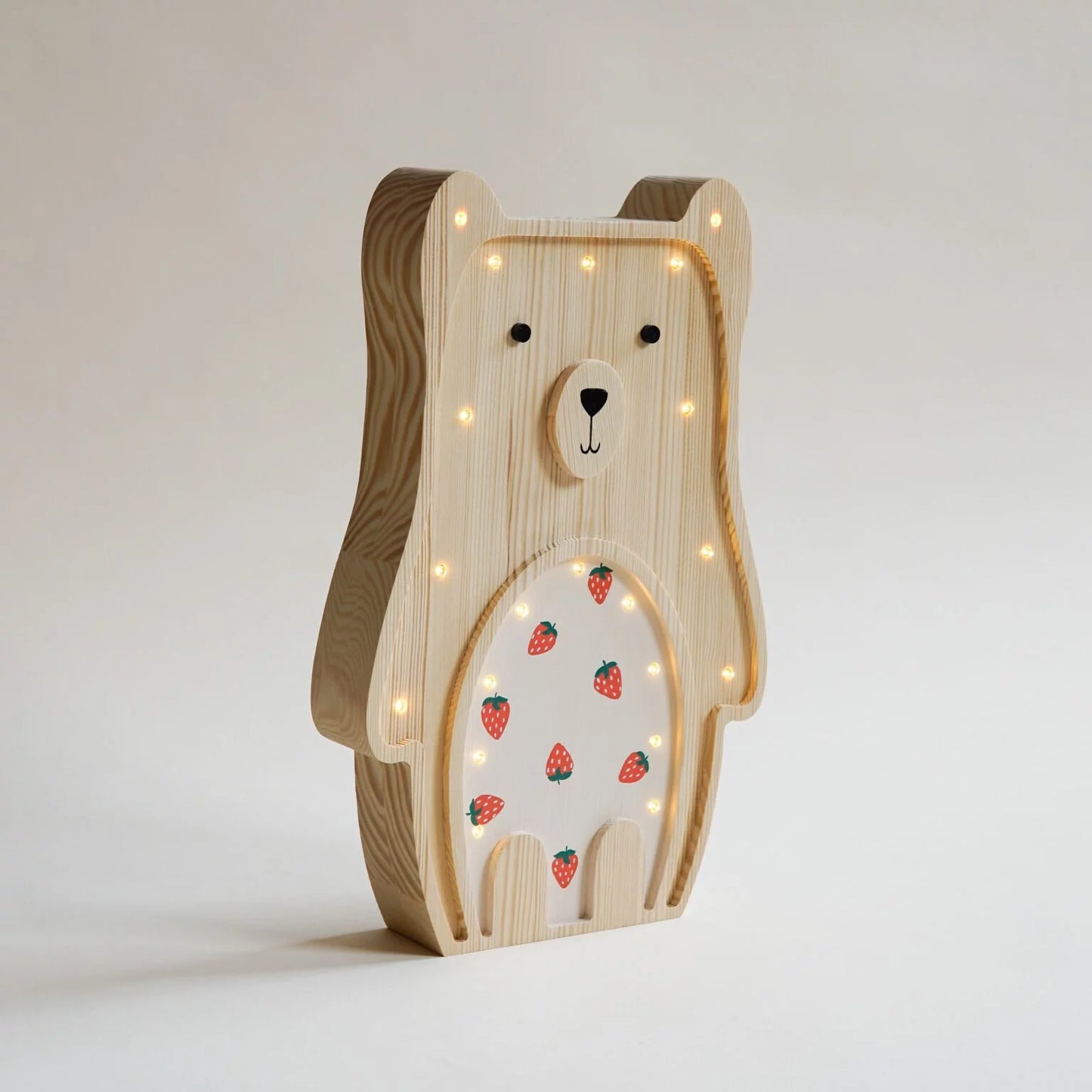 ROOMGAGA wooden bear lamp