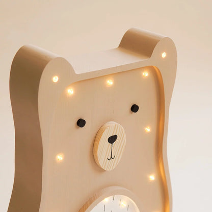 ROOMGAGA wooden bear lamp