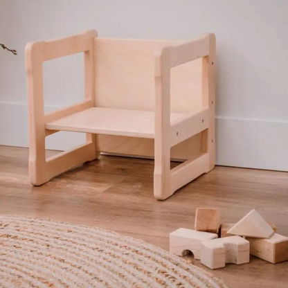 WOODJOY transformable Montessori bench