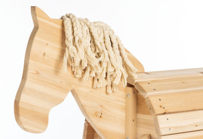 Cheval en bois "Niels"