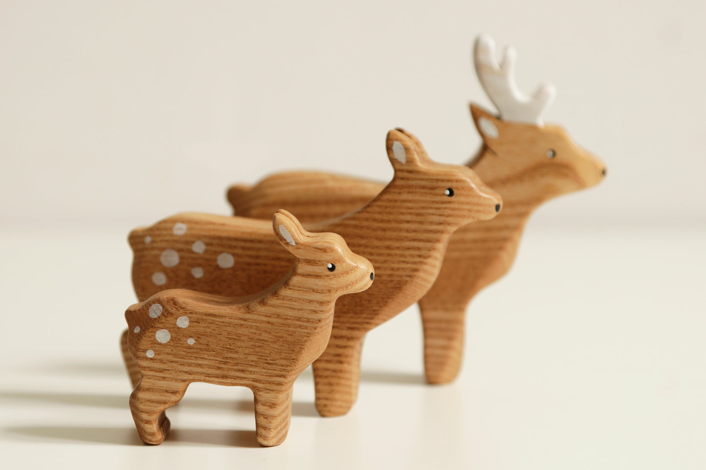 The WOOD CARE deer family