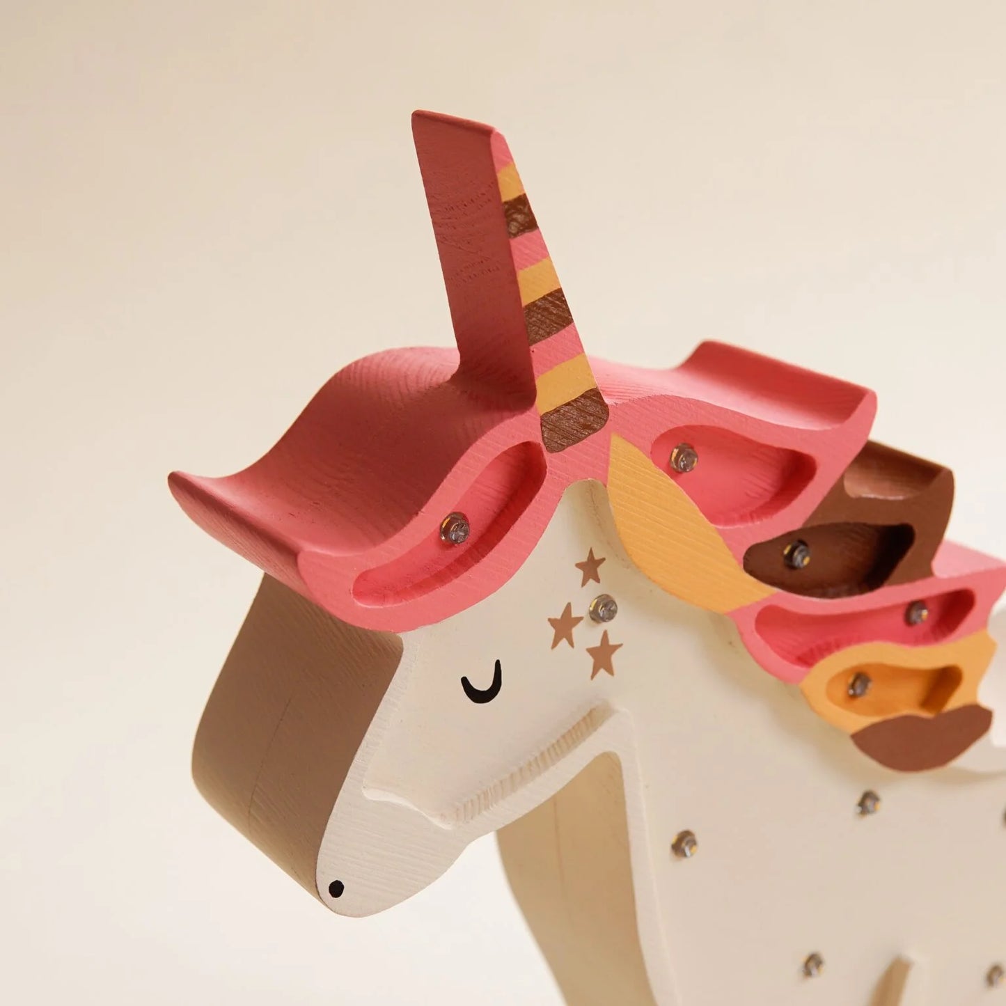 Lampe licorne en bois ROOMGAGA