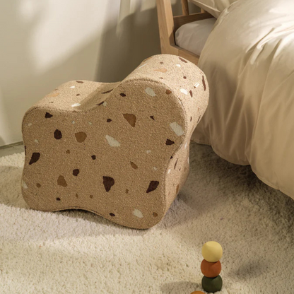 Pouf "nuage" en teddy "Terrazzo" - WIGIWAMA