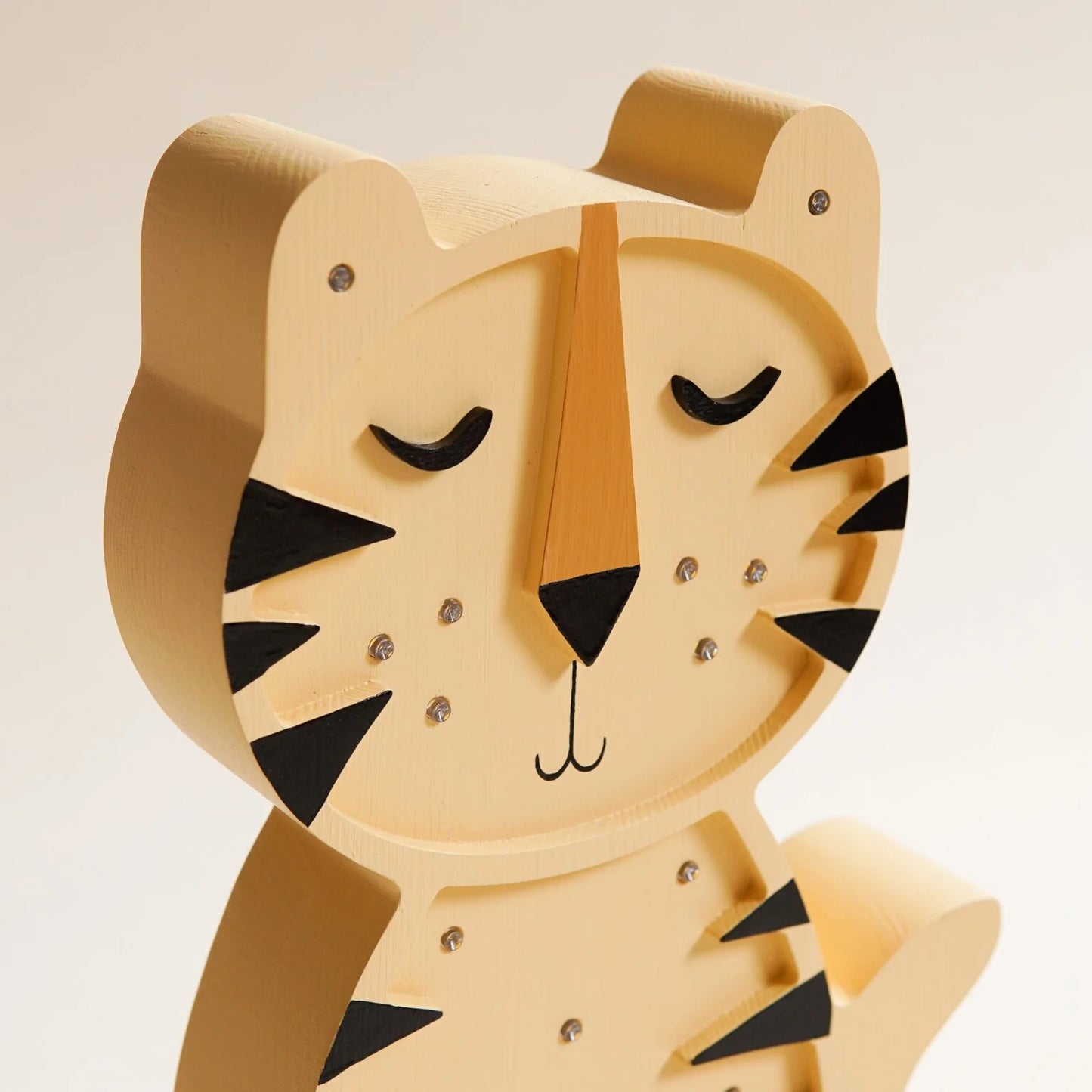 Lampe tigre en bois ROOMGAGA