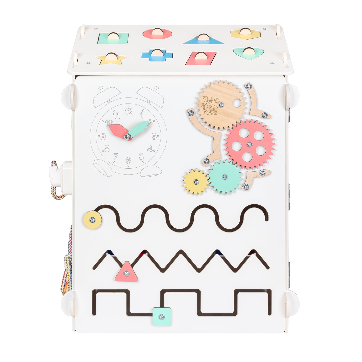 Maisonnette d'activité blanche BUSYKIDS