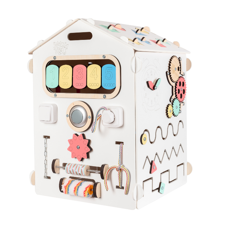 Maisonnette d'activité blanche BUSYKIDS