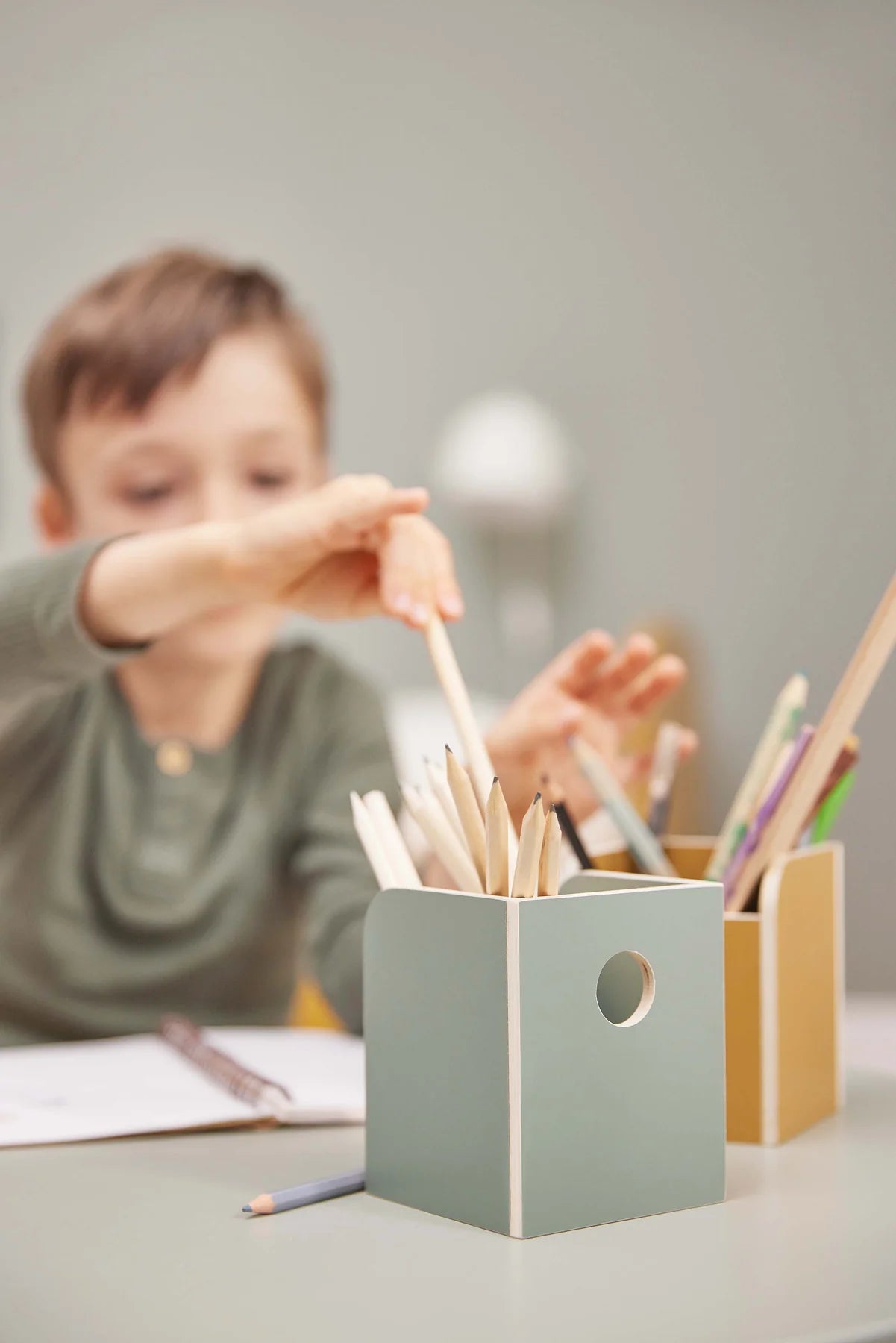 Rangement pour la table de jeu, table de dessin, établi et cuisine FLEXA