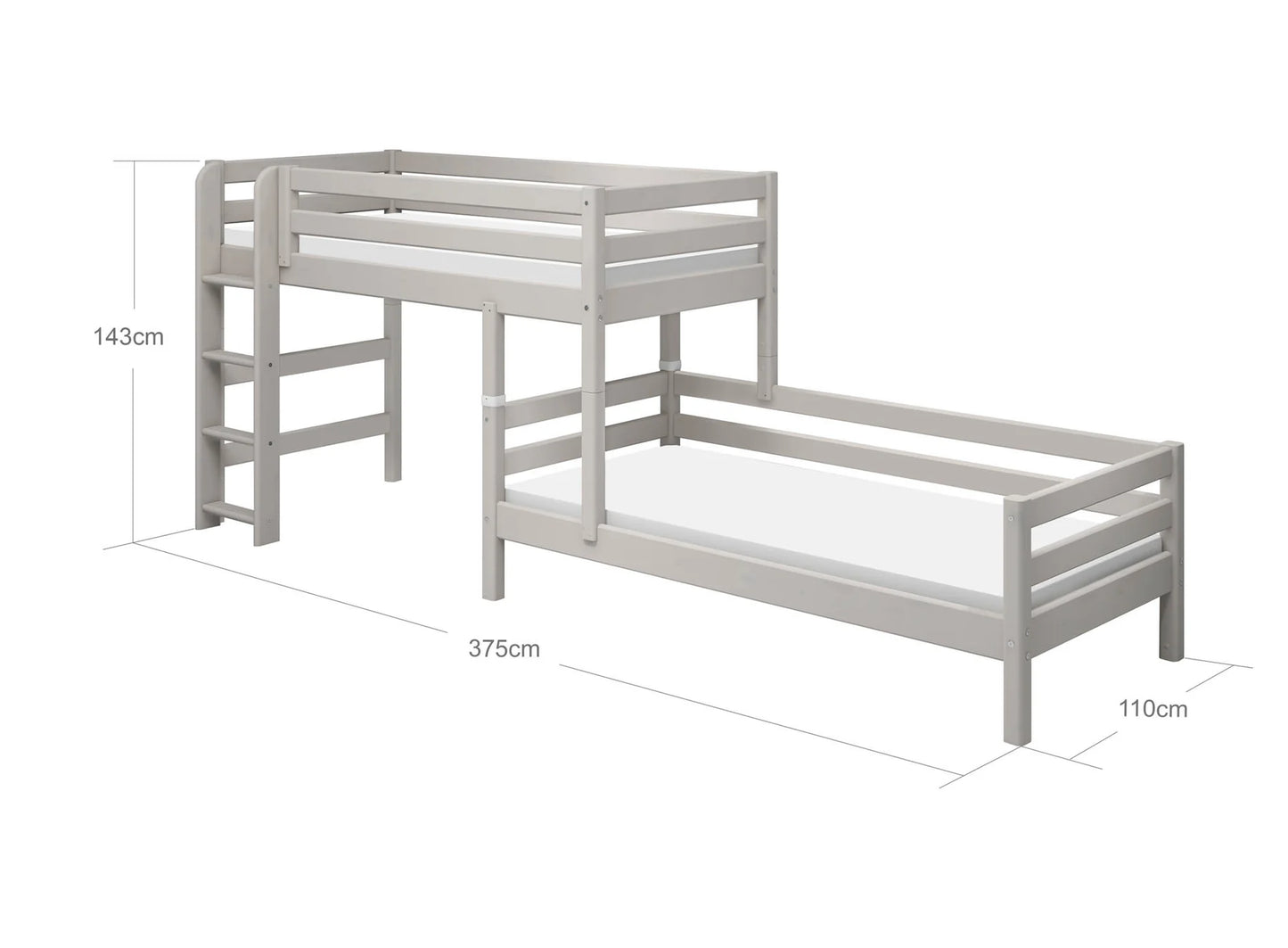 Lit double modulable FLEXA