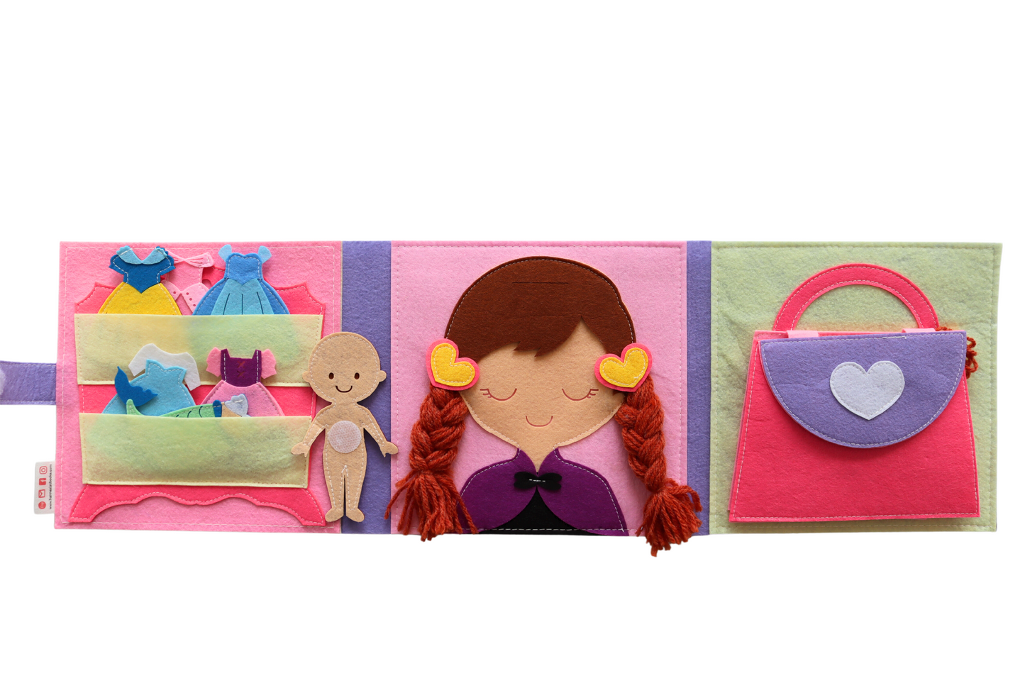 Silent book "Princess" from 2 to 5 years old HABI KIDS