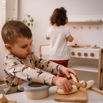 Couteau Montessori tortue et planche en bois WOODJOY