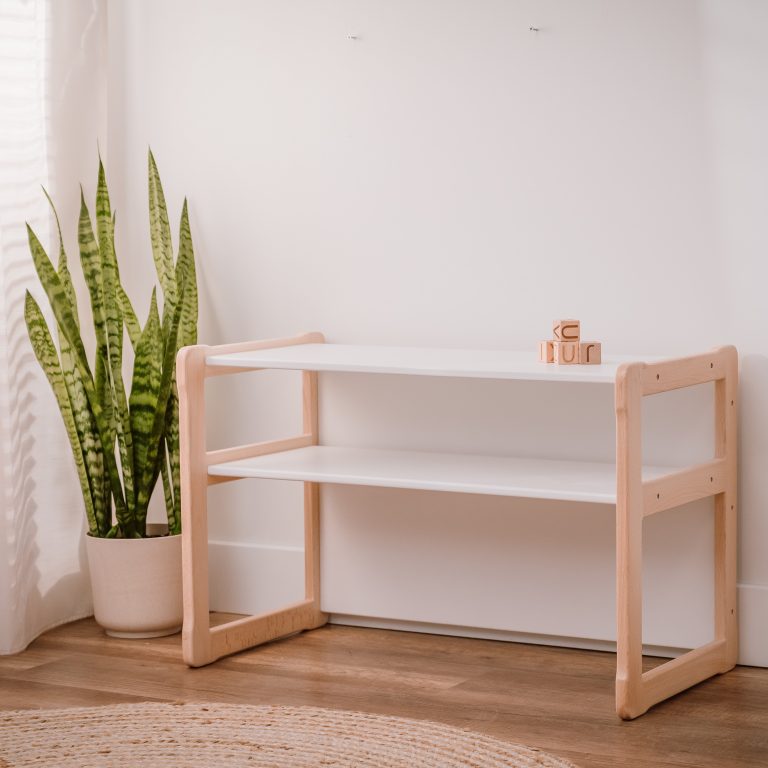 WOODJOY transformable Montessori bench