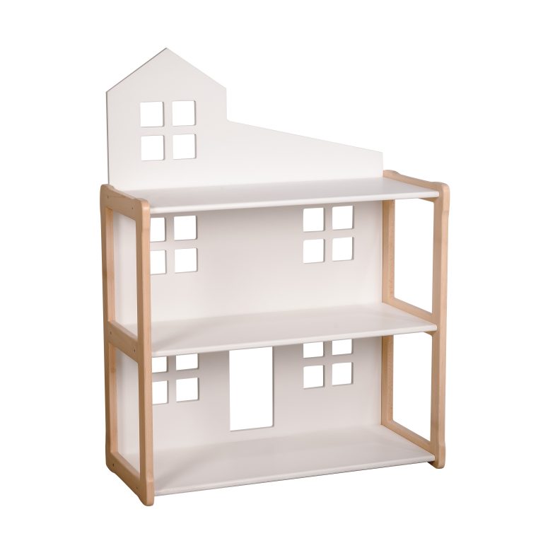 Nobi WOODJOY transformable Montessori dollhouse