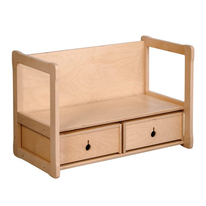 WOODJOY transformable Montessori bench