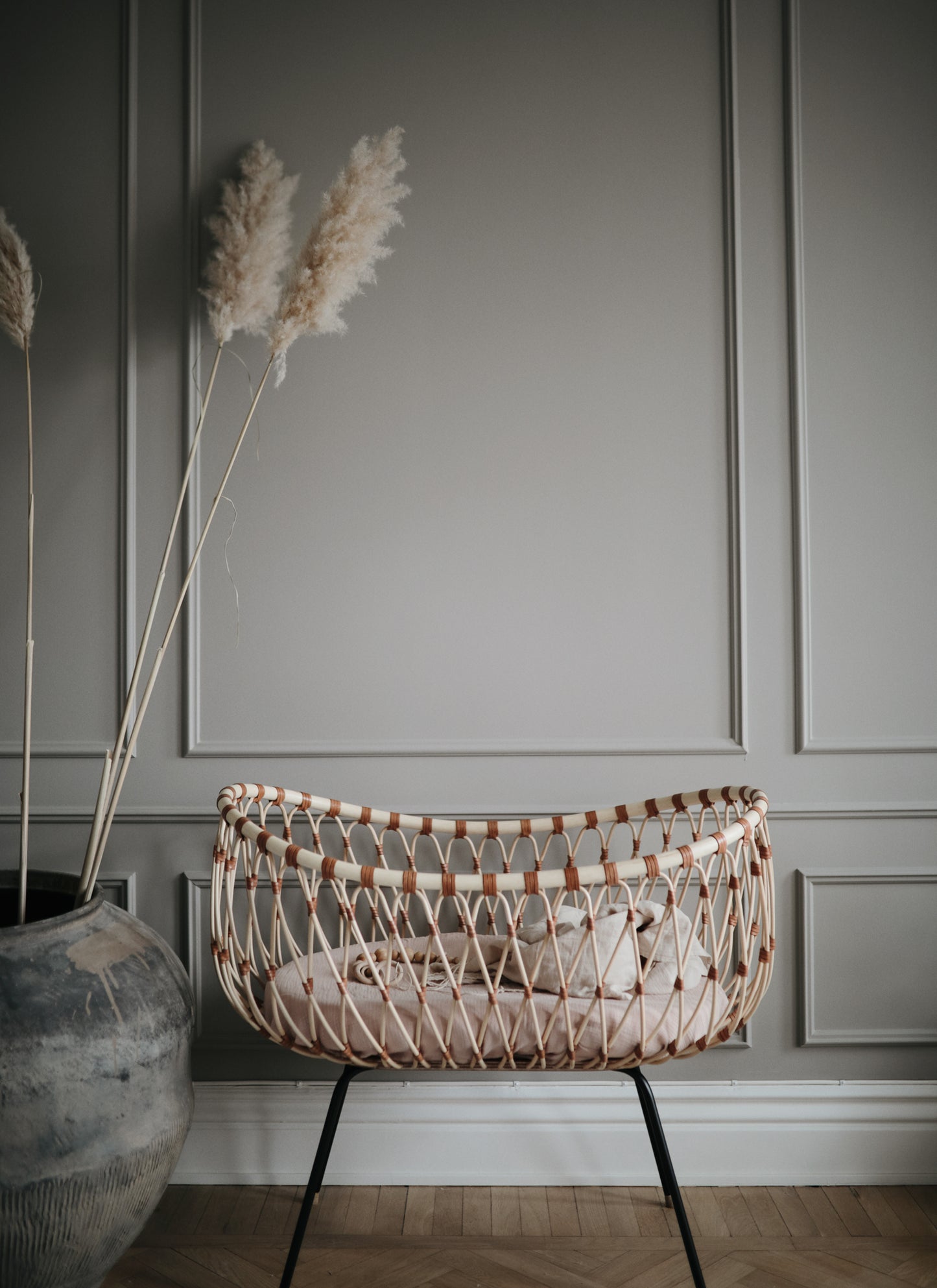 Rattan cradle "EMIL" BERMBACH