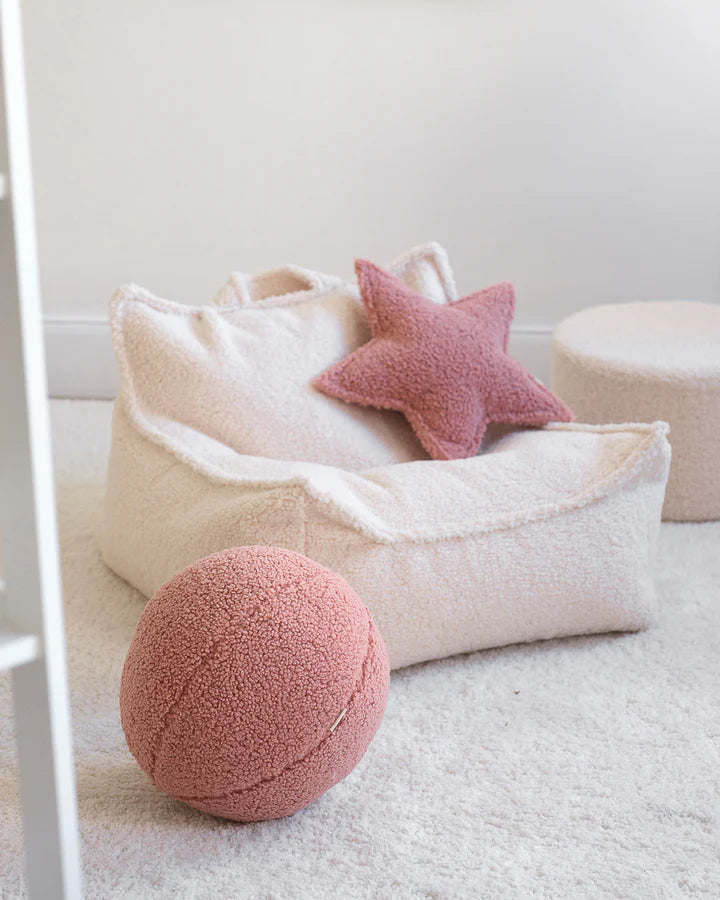 Coussin "Etoile" en teddy WIGIWAMA