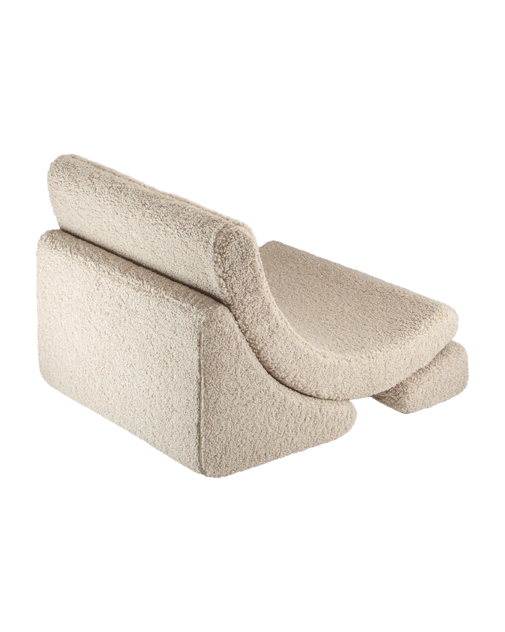 Fauteuil "Moon" en teddy - WIGIWAMA