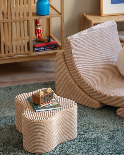 Pouf "nuage" en velours - WIGIWAMA