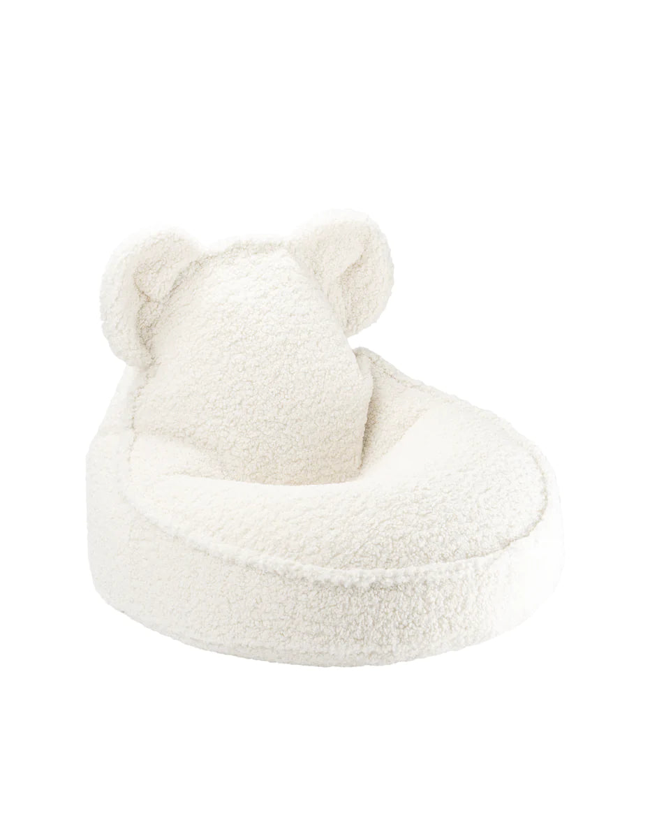 Pouf "Ours" en teddy WIGIWAMA