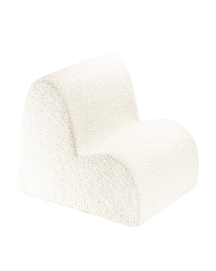 Fauteuil "Nuage" en teddy WIGIWAMA