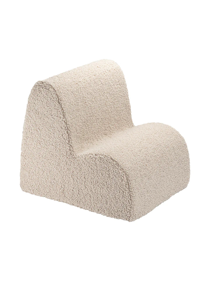 Fauteuil "Nuage" en teddy WIGIWAMA