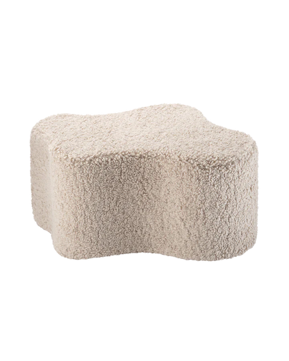 Pouf "nuage" en teddy - WIGIWAMA