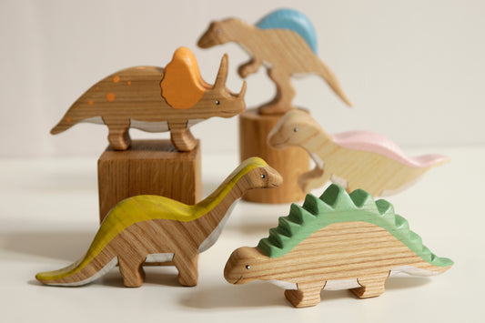 WOOD CARE Dinosaur Set