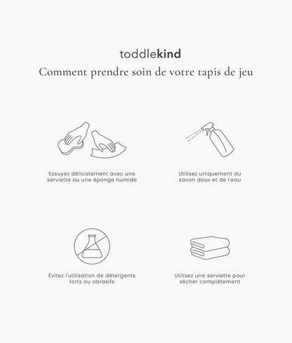 Tapis de jeux en mousse "Earth" TODDLEKIND