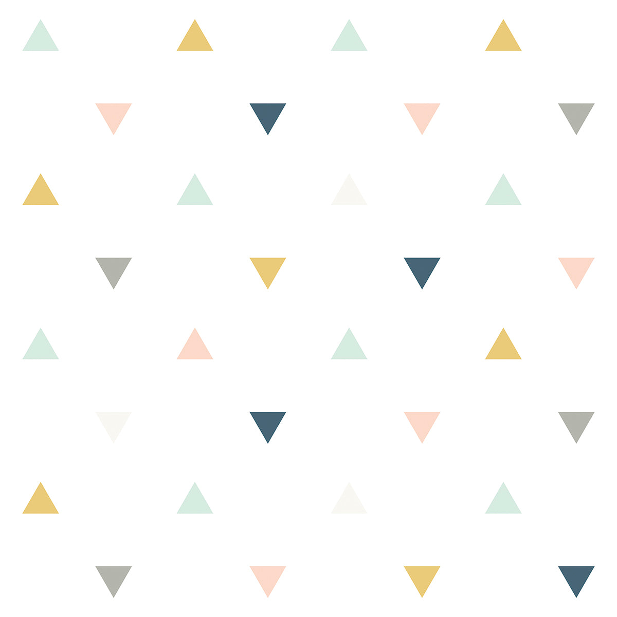 Children's wallpaper "Triangle pattern" LILIPINSO