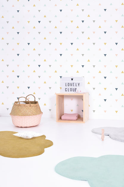 Children's wallpaper "Triangle pattern" LILIPINSO