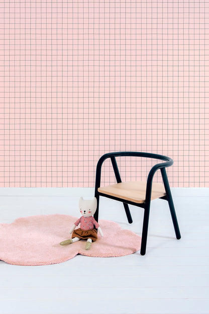 Children's wallpaper "Grid pattern" LILIPINSO