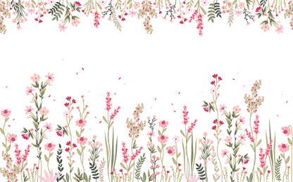 Panoramic wallpaper "A field of flowers" LILIPINSO