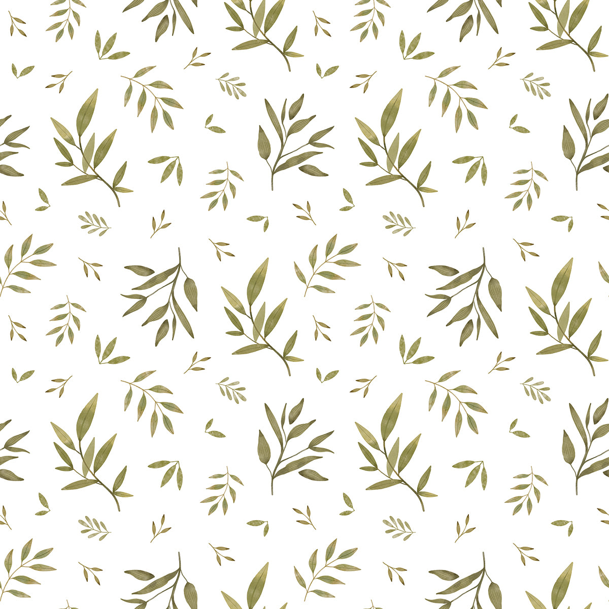 Children's wallpaper "Foliage pattern" LILIPINSO