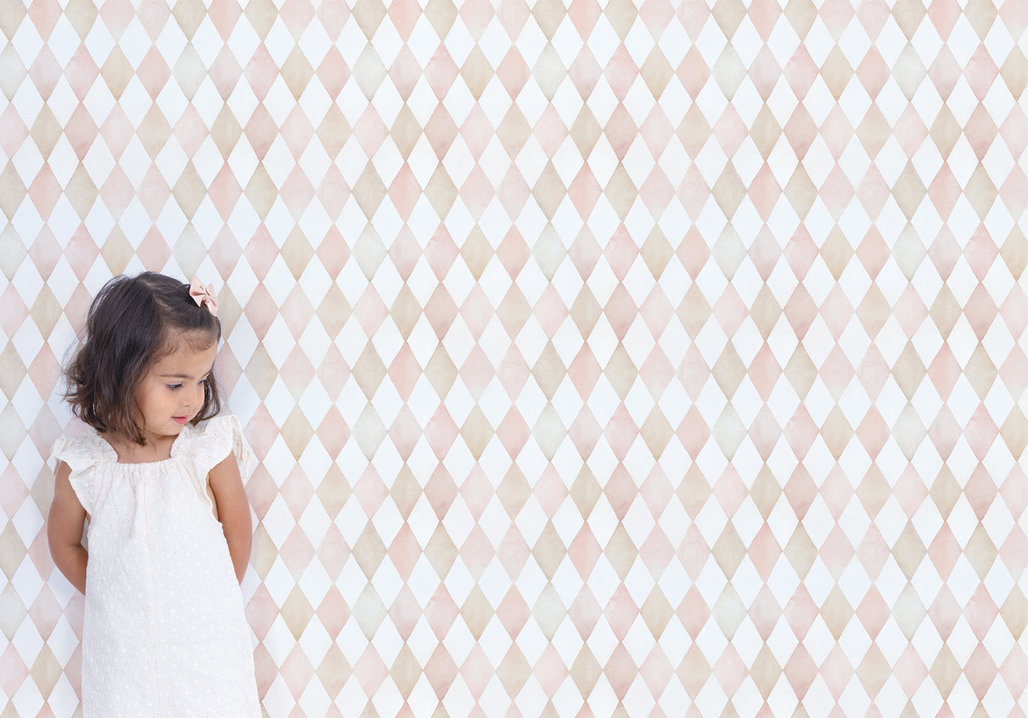 Children's wallpaper "Harlequin pattern" LILIPINSO