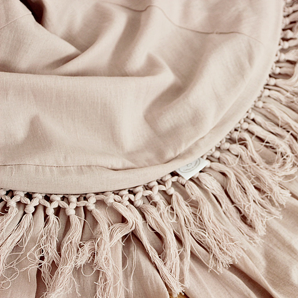 Ciel de lit boho franges COTTON SWEET