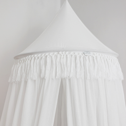 Ciel de lit boho franges COTTON SWEET