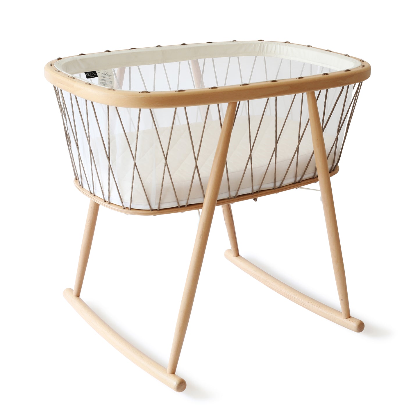 “Kumi” cradle with CHARLIE CRANE mattress