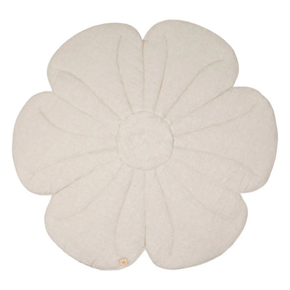 “Flower” linen rug MOI MILI