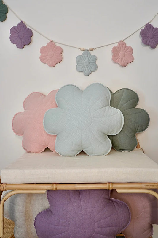 “Flower” linen cushion MOI MILI