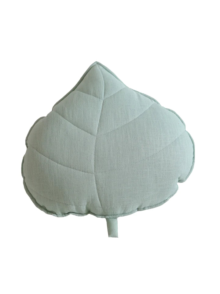 Coussin "Feuille" en lin MOI MILI