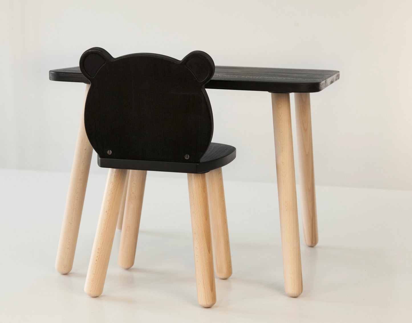 Ensemble table et chaise "ours" 2-4 ans ODEAS