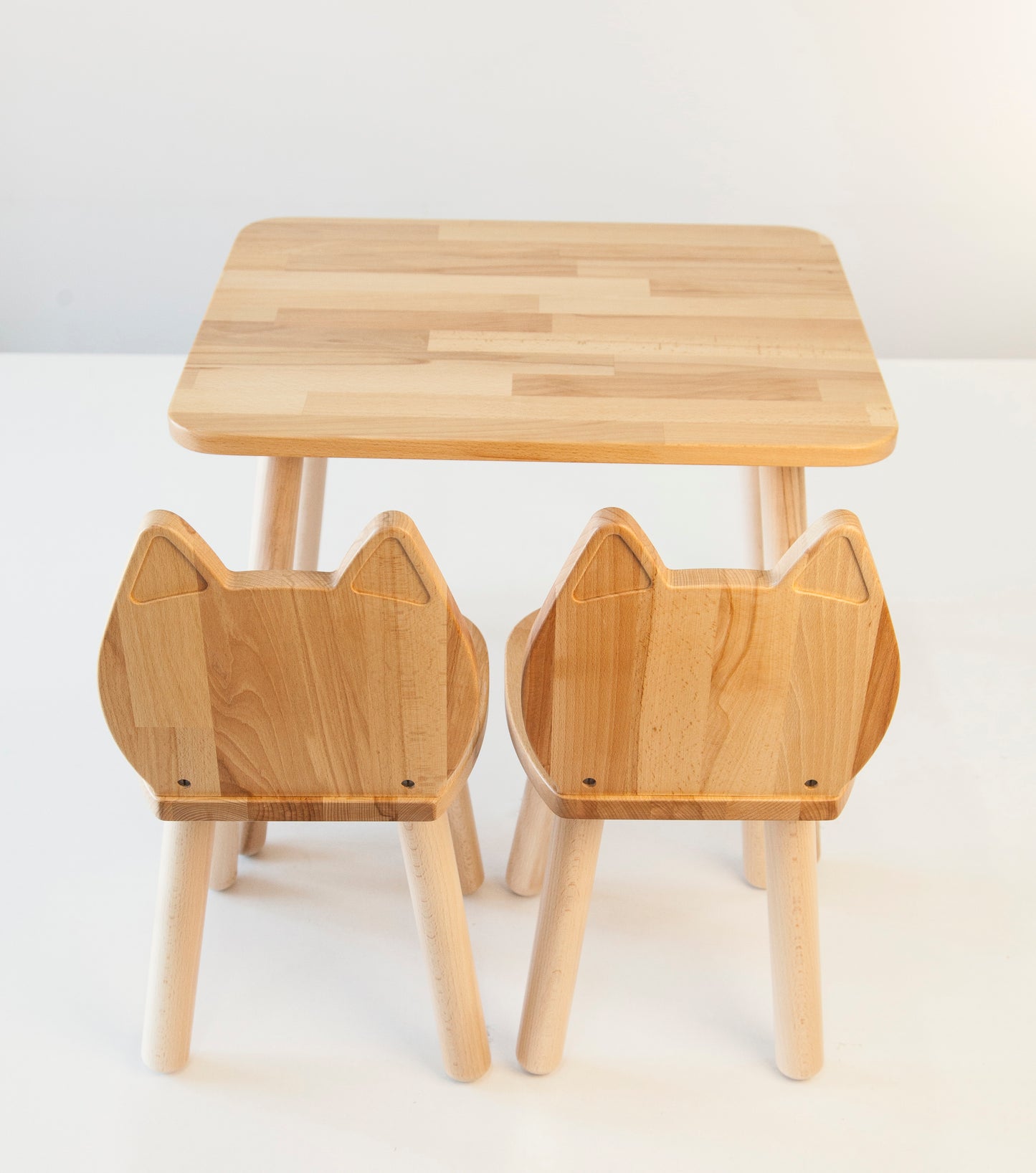 Ensemble table et chaise "chat" 2-4 ans ODEAS