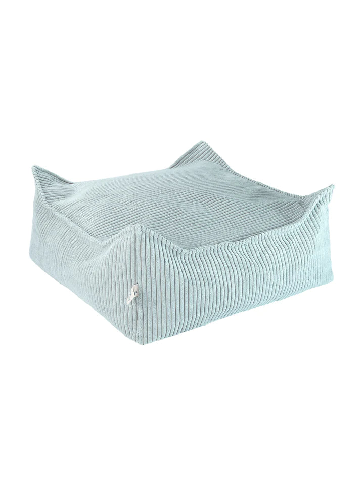 Pouf carré en velours WIGIWAMA