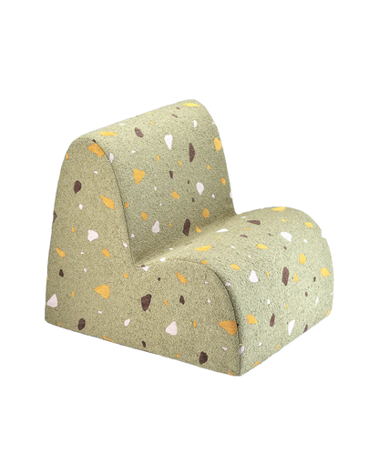 Fauteuil "Nuage Terrazzo" en teddy WIGIWAMA